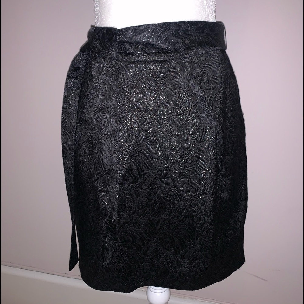 Cynthia Steffe black mini skirt
